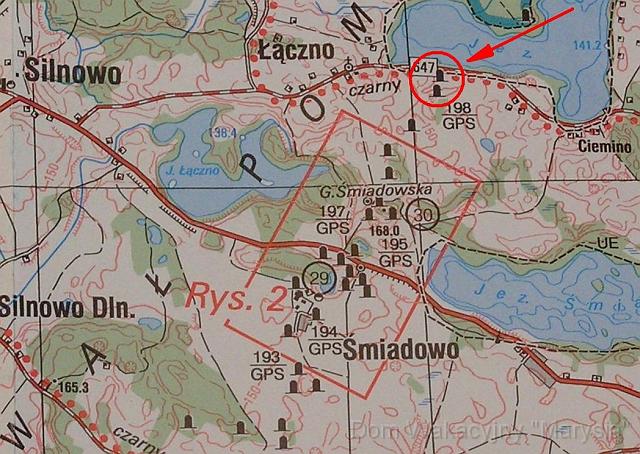 00_mapa_bunkry_01b.jpg - Oba bunkry znajdują się przy samej drodze Łączno - Ciemino.